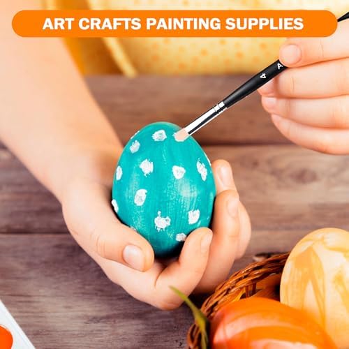 Miniature Brushes, Aoartix 15 Pcs Dry Detail Paint Brush, Triangular Handle