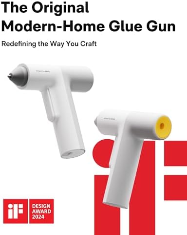 HOTO Easyflow Hot Glue Gun, Auto Dispensing Glue Gun (40 Glue Sticks)