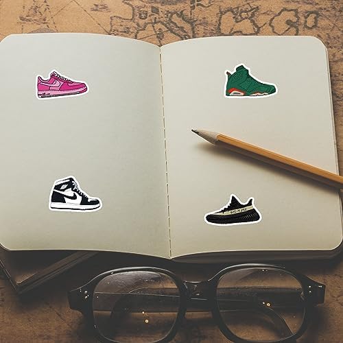 120pcs Shoe Sneaker Stickers Vinyl Skateboard Cool no Repeat Notebook Guitar Trolley case Waterproof Stickers car Graffiti