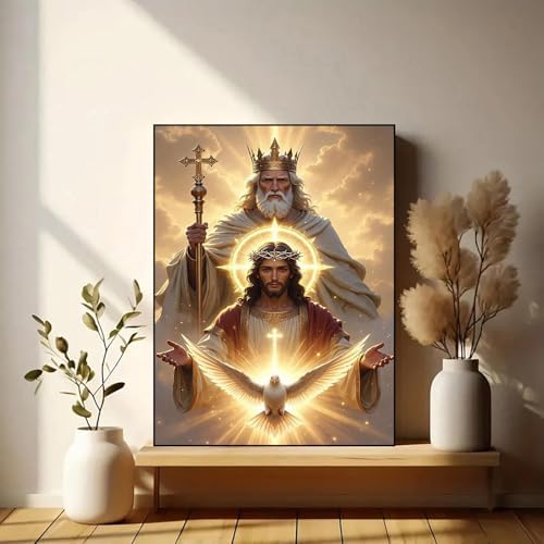 Xylogist Jesus Diamond Art Kits for Adults 12x16 Inch