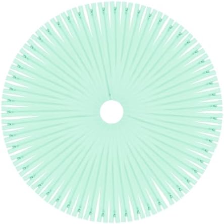 Mandala Crafts 85 PCs Mint Assorted Lengths Nylon Zippers for Sewing