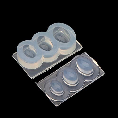 Ellipses Soap 6-Cavity Mold UV Epoxy Resin, D