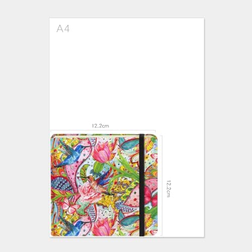 5x5 Sketchbook,Pocket Hardcover Notebooks,Sketch Books for Drawing Writing