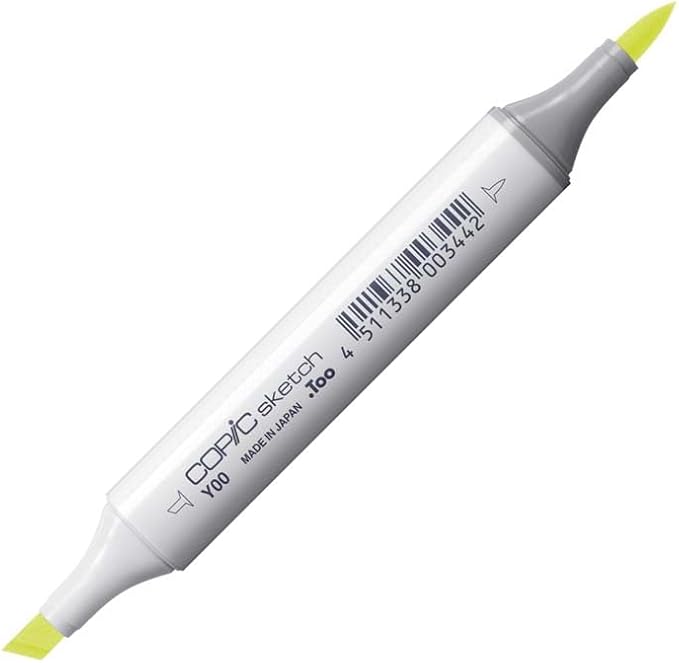 Copic Markers Y00-Sketch, Barium Yellow