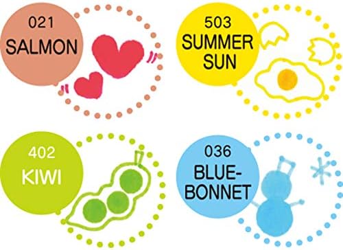 Kuretake CLEAN COLOR DOT Dual tip markers 4 colors set, 0.5mm fine tip and a flexible dot tip, for Journals, Crafts, Illustration, Lettering, Planners, for Adult, Kids, Made in Japan