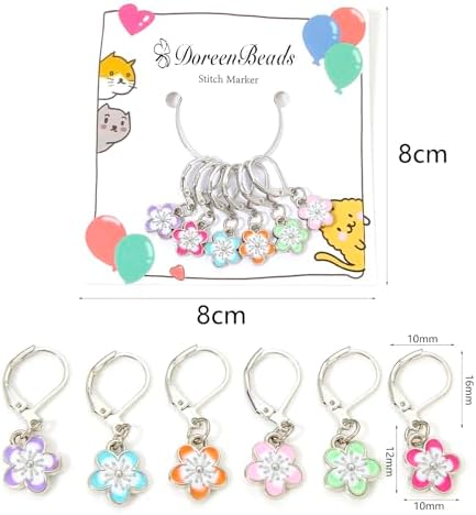 DoreenBeads Stitch Markers for Crocheting and Knitting