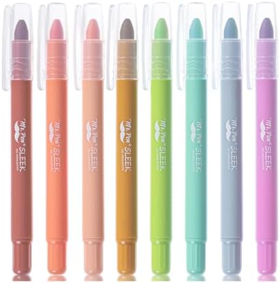 Mr. Pen- No Bleed Gel Highlighters, Assorted Colors, 8 Pack