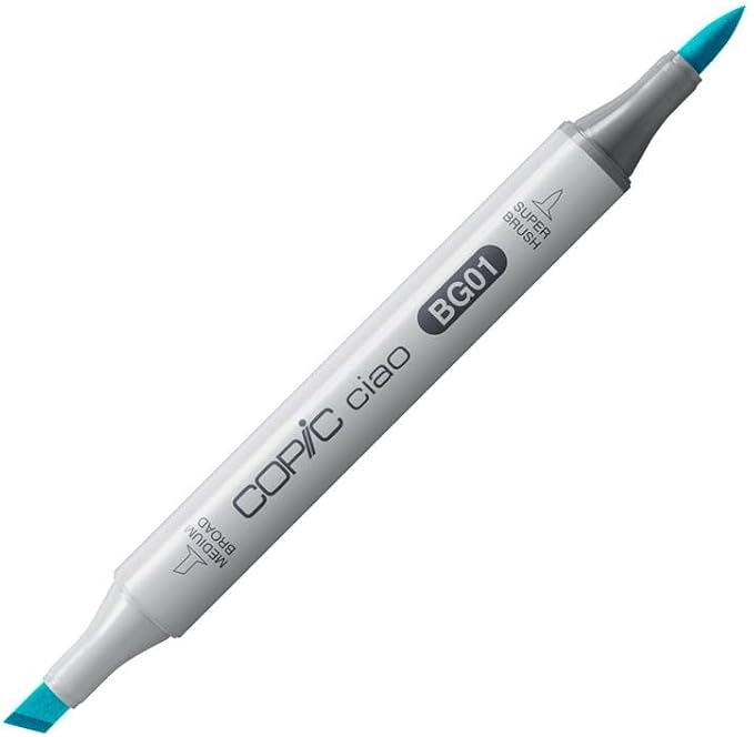 Copic Ciao Markers, Aqua Blue