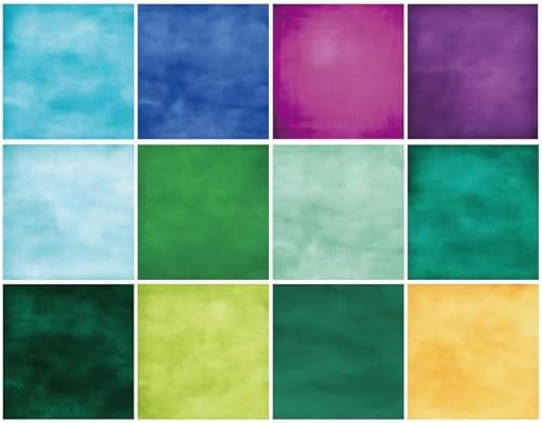 Vintage Scrapbook Paper Pad Color Patterned Paper 6×6,24 Sheets Single-Sided Scrapbooking CardStock Papers Pad for Holiday Cardmaking DIY Origami Journaling.