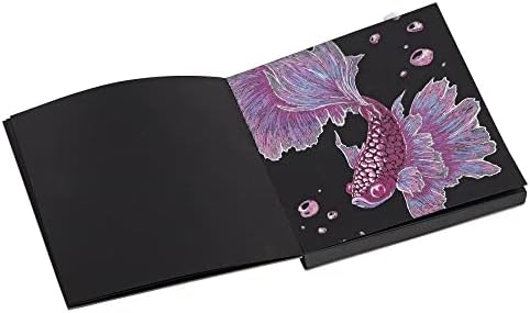 Soho Urban Artist Brick Sketchbook Journals, 20 Pack, for Sketching, Drawing, Colored Pencils, Graphite, and more - Black 5.5"x8.5" (150 GSM, 80 Sheets)
