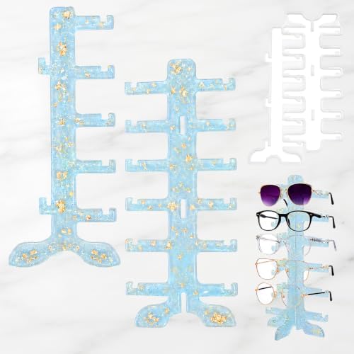 Glasses Storage Rack Silicone Mold, Multi Layer Glasses Display Stand Mold