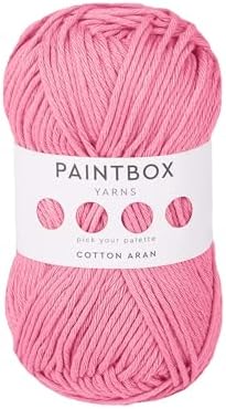 Paintbox Yarns 100% Cotton Aran Yarn 1.76oz / 50g, 93yds / 85m