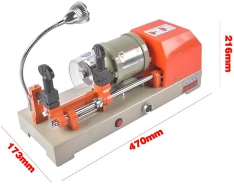 Hardware cutting machine, 110V Cutter Cutting Machine for Cutting Metal Parts, 4-Sided Slotting, Dust Guard & Dual-Power Modes