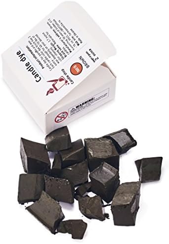 Brown Candle Wax Dye 2 oz - Candle Color Dye Blocks