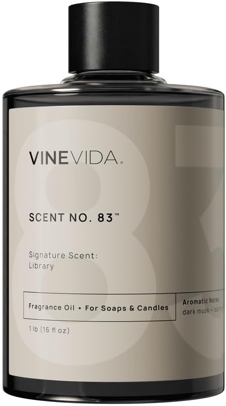 VINEVIDA [16oz] Scent No.83 Fragrance Oil for Candle Making and Soap Making - Premium Candle Scents for Soy Candles