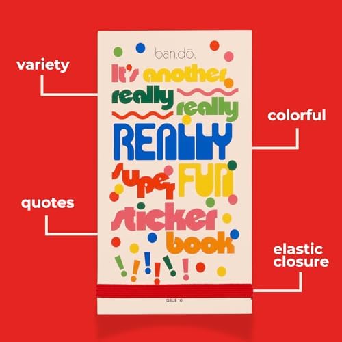 ban.do Aesthetic Planner Sticker Book, Issue 10