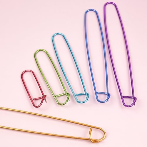 36pcs Yarn Stitch Holder Stitch Holders for Knitting Cable Needles Colorful