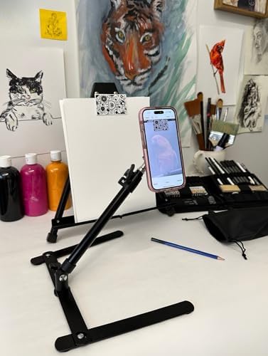 Da Vinci Eye Phone Stand for Overhead Recording of Drawing, Cooking, Crafts, AR Art Projector (MagSafe Compatible)