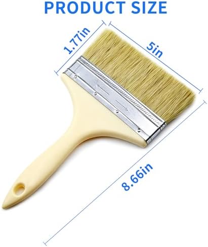 2 Pack 5-inch Deck Stain Brush