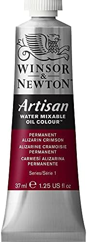 Winsor & Newton Artisan Water Mixable Oil Paint, 37ml, Alizarin Crimson