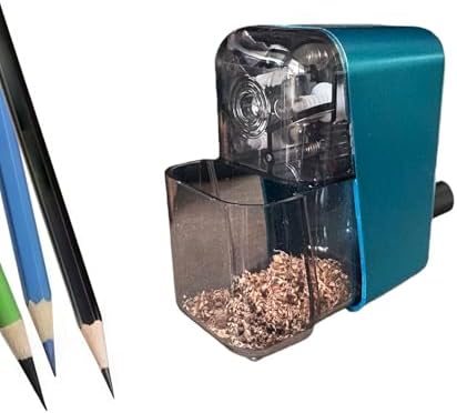 Artist Pencil Sharpener for Colored, Charcoal, Sketching & Writing Pencils – Creates Sharp Tips for 6.5mm-8mm Art Pencils