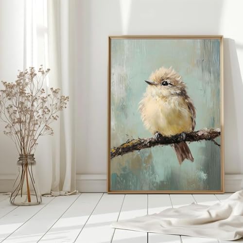 GOUOYANA Diamond Art Kits for Adult-Bird Diamond Painting Kits Wall Decor