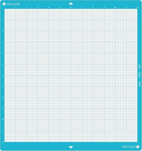 Silhouette CAMEO Light Hold Cutting Mat for Scrapbooking, Black
