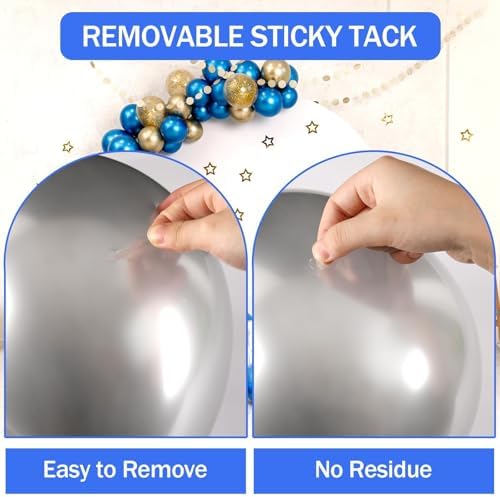 JANYUN 560 Pcs Sticky Dots Square Putty Clear Mounting Tape for Posters