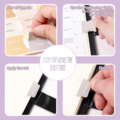 XKDOUS 44 Pcs Bible Study Supplies Journaling Kit, Bible Highlighters, Pale