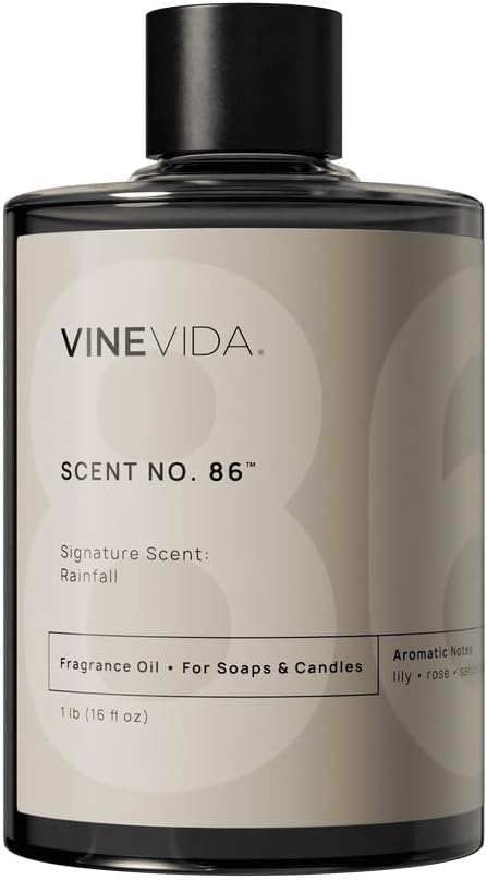 VINEVIDA [16oz] Scent No.86 Fragrance Oil for Candle Making and Soap Making - Premium Candle Scents for Soy Candles