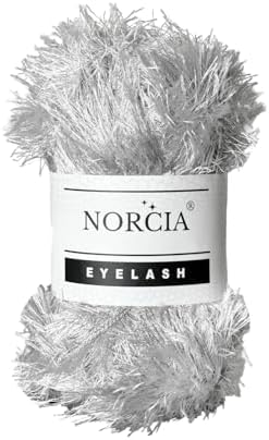 Eyelash Yarn Fun Fur Yarn(100g-3.5oz) (153yds-140mt) Fuzzy Premium Soft Crochet DIY Hand Knitting 100% Polyester