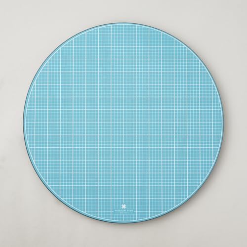 Missouri Star 16" Rotating Self-Healing Cutting Mat – 360° Swivel Quilting Mat for Layer Cakes, Trimming, Squaring & Fussy Cutting