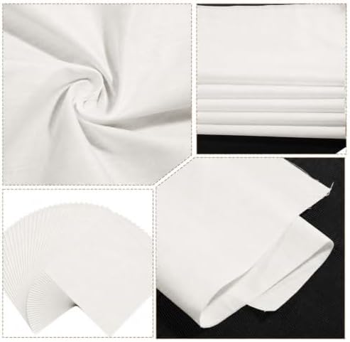 100 Pack 10-inch Cotton Fabric Squares, 10″ Precut Quilting Fabric Bundles, Solids Natural Charm Pack, for DIY, Beginners, Sewing, Craftt(Natural)