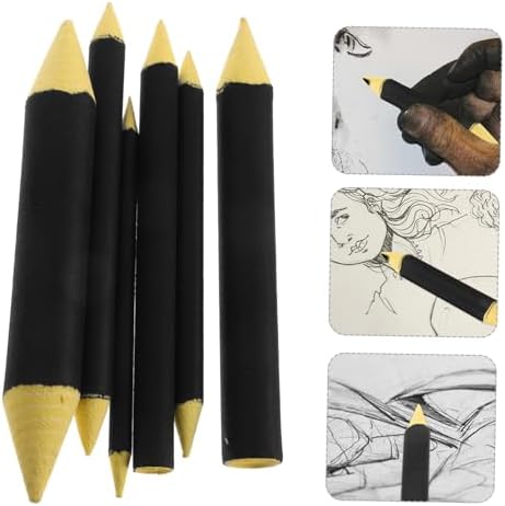 TEHAUX 18pcs Blending Stump for Drawing Kneadable Erasers for Artists Sketching Drawing Tools Paper Blending Stumps Art Supplies