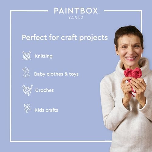 Paintbox Yarns 100% Cotton Aran Yarn 1.76oz / 50g, 93yds / 85m