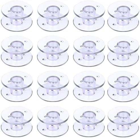 100 Pcs Bobbins, Bobbins for Brother Sewing Machine, Plastic Bobbin, Sewing Bobbins Class 15 Bobbins, Bobbins for Singer Sewing Machine Bobbins for Sin-ger/Bro-Ther