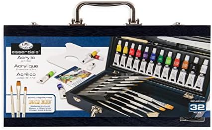 Royal & Langnickel RSET-ACRY2000 Gold Acrylic Painting Box Set