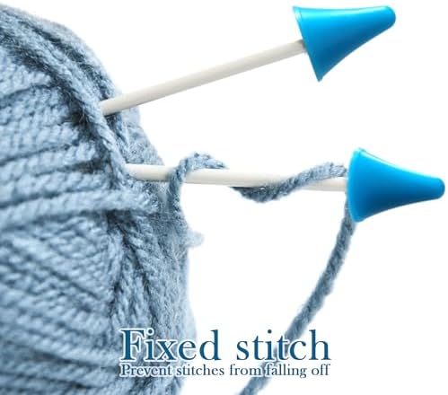 BlingKingdom 30 PCS Knitting Needle Point Protectors, 2 Sizes