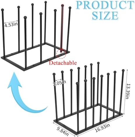 Metal Art Drying Rack Heavy-Duty Paint Display Stand Adjustable Multi-Tier Canvas Storage Organizer Rack for Boards, Painting Panels, Frames, Large Artworks - Studio & Gallery Essential