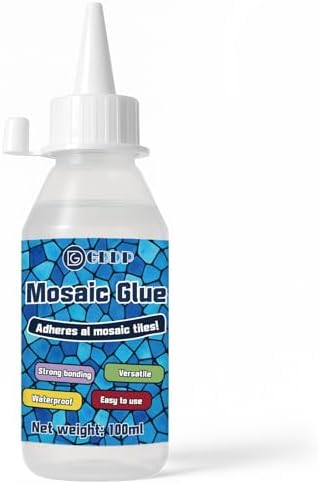 100ml Clear Mosaic Tile Glue, Waterproof & Moisture Proof Fast Drying