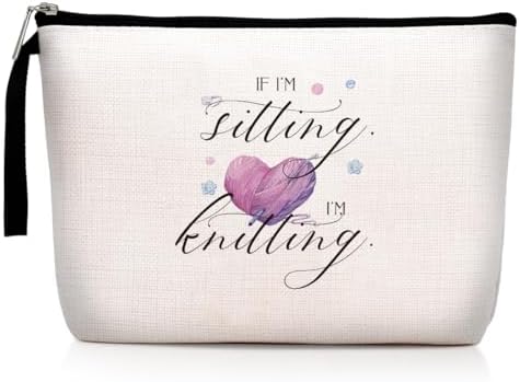 Knitting Bag, Funny Gifts for Crocheting Gifts Christmas Birthday Gifts