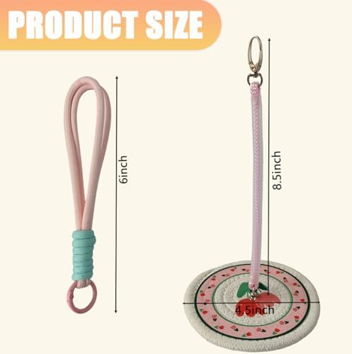 2PCS Portable Wrist Yarn Holder, Yarn Holder for Crocheting and Knitting, Perfect for Travel and on-The-go Crocheting,Knitting Gift for Craft Lovers