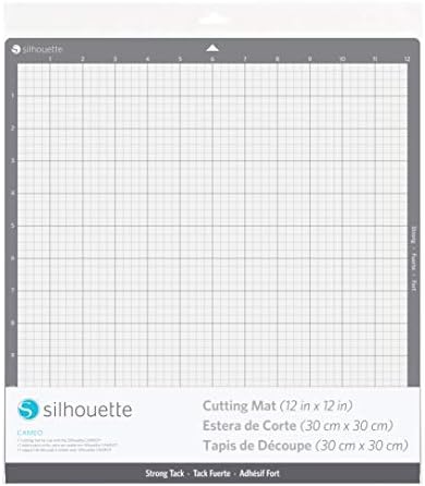Silhouette Cameo Strong Hold Cutting Base - 12 x 12, Gray