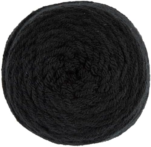 Hobby Lobby I Love This Yarn, 100% Acrylic, 30 Black, Set of 2