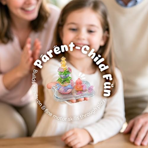 3D Resin Stacking Stickers - Cute Transparent Crystal DIY Decoration Kawaii Used for Scrapbook, Desk, Phone Case Decoration DIY Desktop Decoration