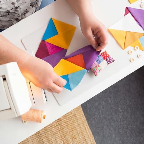 LemonRoad Plastic Cutting Mats Translucent, 4 Pack, 12 x 6 Inches