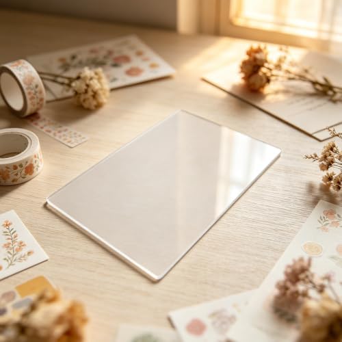 Lurrose Die Cutting Mat for Embossing Machine: 8x6" 2mm Thick Cutting Pad for Papercraft, Scrapbooking, Card Making, Protects Dies and Ensures Clean Cuts Fit Projects