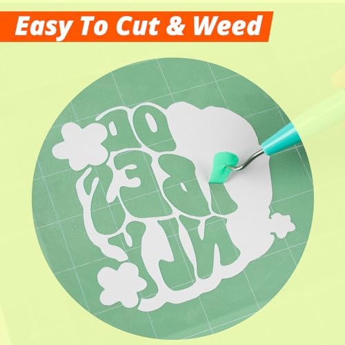 HTVRONT Heat Transfer Vinyl, Mint Green HTV, 12 x 10FT HTV Vinyl Roll