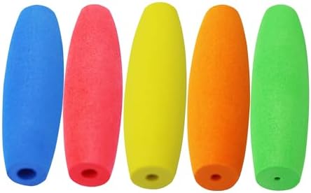 MEYAGO 5PCS Crochet Hook Grips Set Ergonomic Crochet Hook Handle Multi-Size Ergonomic Crochet Hook Handle Attachment - Fits 2mm to 10mm Hooks (Pack of 2)