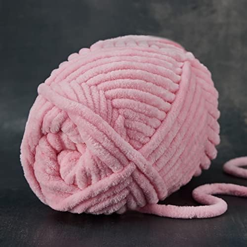 Loops & Threads Sweet Snuggles Yarn - Yarn for Knitting, Crochet, Weaving, and Arts & Crafts - Pink, Polyester, 8.8 oz